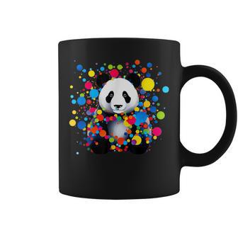 Dot Day Panda Bear September Creativity Dot Day Animal Coffee Mug - Monsterry AU