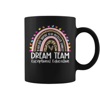 Dream Team Exceptional Education Rainbow Sped Teacher Coffee Mug | Mazezy