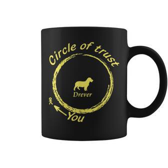 Drever Dog Drever Circle Of Trust Coffee Mug | Mazezy