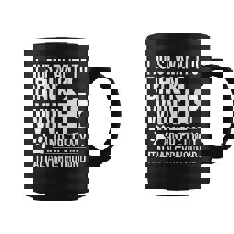 Drink Wine Pet Italian Greyhound Dog Owner Lover Coffee Mug | Mazezy