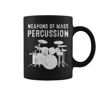 Drums Drummer Drumming Drumset Vintage Coffee Mug | Mazezy