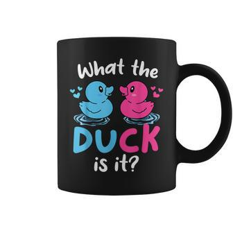 What The Ducks Is It Baby Gender Reveal Party Baby Shower Coffee Mug - Monsterry AU