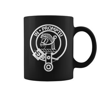 Dunbar Scottish Family Clan Name Crest Shield Coffee Mug | Mazezy
