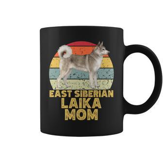East Siberian Laika Dog Mom Retro My Dogs Are My Cardio Coffee Mug | Mazezy
