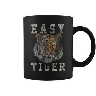 Easy Tiger Distressed Casual-Chic Graphic For Women Coffee Mug | Mazezy