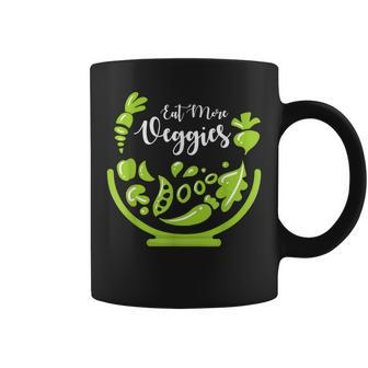Eat More Veggies For Vegans And Vegetarians Gift For Women Coffee Mug - Thegiftio UK