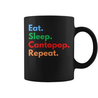 Eat Sleep Cantopop Repeat For Cantonese Pop Lovers Coffee Mug | Mazezy