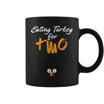 Eating Turkey For Two Maternity Design Coffee Mug | Mazezy