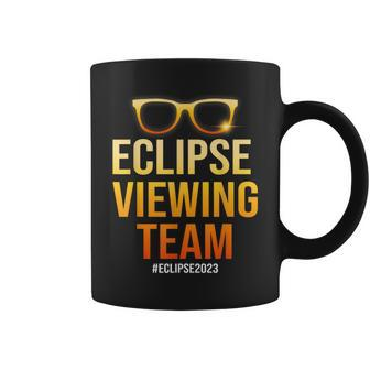 Eclipse Viewing Team Annular Solar Eclipse 2023 Astronomy Coffee Mug | Mazezy