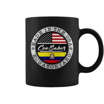 Ecuadorian American Camiseta Ecuatoriana Americana Coffee Mug | Mazezy CA