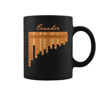 Ecuadorian Rondador Instrument Ecuador Coffee Mug | Mazezy