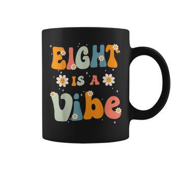 Eight Is A Vibe 8Th Birthday Party 8 Eight Year Old Kids Coffee Mug - Seseable