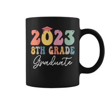 Eighth Grade Class 2023 Graduate Student Teacher Graduation Coffee Mug | Mazezy