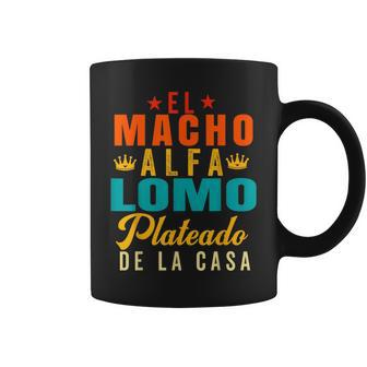 El Macho Lomo Plateado De La Casa Papa Dia Del Padre Coffee Mug - Seseable
