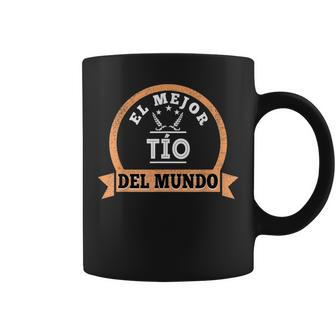 El Mejor Tio Del Mundo Spanish Best Uncle Coffee Mug | Mazezy UK
