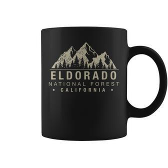 Eldorado National Forest California Coffee Mug | Mazezy
