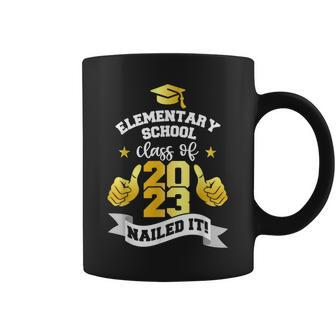 Elementary Class Of 2023 Nailed It Kids Graduation Coffee Mug | Mazezy