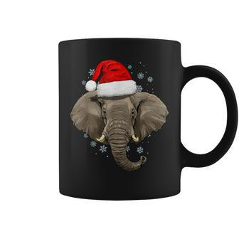 Elephant Christmas Zoo Safari Keeper Animal Lover Wildlife Coffee Mug - Thegiftio UK