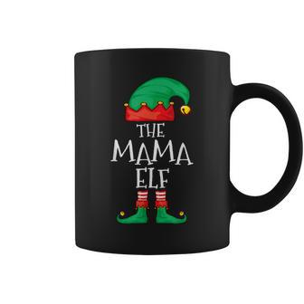 Elf Family Christmas Mama Mommy Elf Sweater Mama Mom Coffee Mug - Thegiftio UK