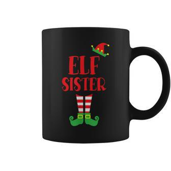 Elf Sister Christmas Season Brother Sister Coffee Mug | Mazezy