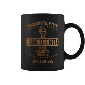 Emancipation Junenth Fist Hand June 19Th 1865 Men Women Coffee Mug | Mazezy
