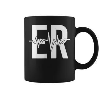 Emergency Department Er Nurse Front Back Emergency Room Coffee Mug - Seseable