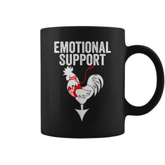 Emotional Support Chicken Emotional Support Cock Coffee Mug - Thegiftio UK