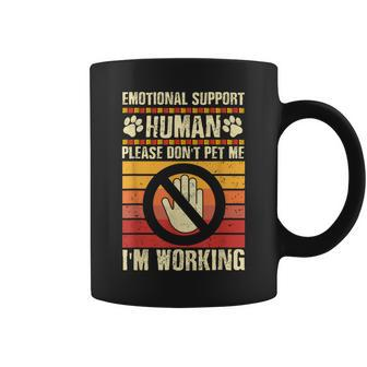 Emotional-Support Human Halloween Costume Do Not Pet Me  Coffee Mug