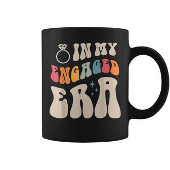 In My Engaged Era Fiancée Fiance Engagement Coffee Mug - Monsterry UK