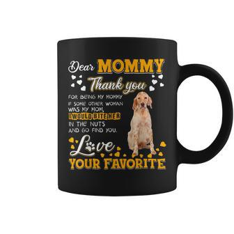 English Setter Dear Mommy Thank You For Being My Mommy Coffee Mug - Monsterry DE