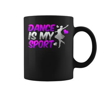 Epic Dance Is My Sport Ballroom Jazz Ballet Teacher T Coffee Mug | Mazezy