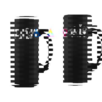 Equality Funny Lgbt Flag Gay Pride Month Lgbtq Rainbow Coffee Mug | Mazezy