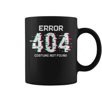 Error 404 Costume Not Found Halloween Coding Coder Coffee Mug - Seseable