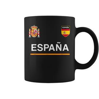 Espana SportSoccer Jersey Flag Football Madrid Coffee Mug | Mazezy