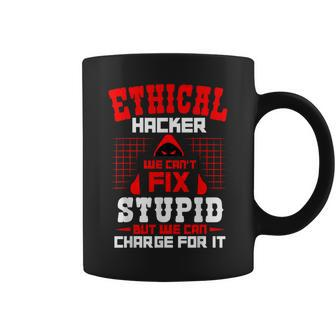 Ethical Hacker Cyber Hacking Awareness Security Programmer Coffee Mug | Mazezy