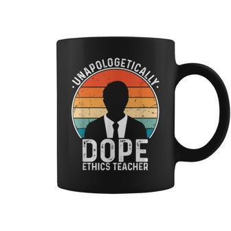 Ethics Teacher Unapologetically Dope Pride Afro History Coffee Mug | Mazezy