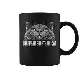 European Shorthair Cat Cat Lover European Cat Kitten Coffee Mug | Mazezy