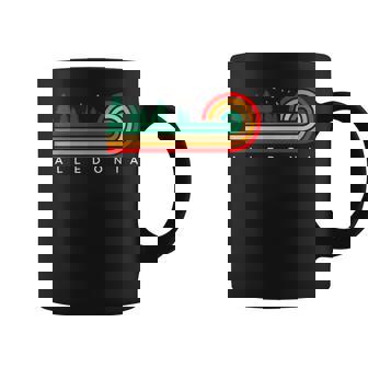 Evergreen Vintage Stripes Alledonia Ohio Coffee Mug | Mazezy