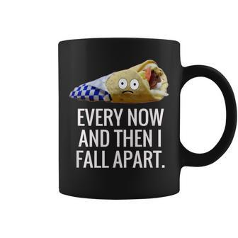 Every Now & Then I Fall Apart Gyro Greek Funny Food Coffee Mug - Thegiftio UK