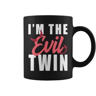 Im The Evil Twin Halloween Horror Halloween Coffee Mug | Mazezy AU