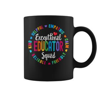 Exceptional Educator Squad Special Education Teacher Autism Coffee Mug - Seseable