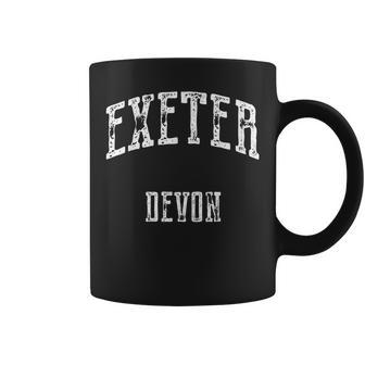 Exeter Devon Vintage Coffee Mug | Mazezy