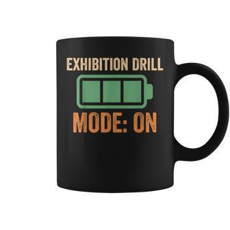 Exhibition Drill Mode On Battery Coffee Mug | Mazezy