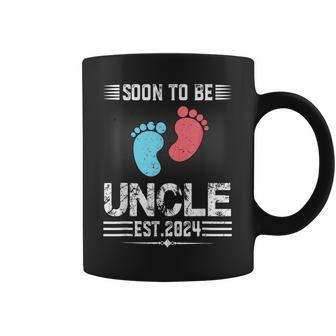 Expecting New Uncle Soon To Be Promoted To Uncle 2024 Gift Coffee Mug - Thegiftio UK