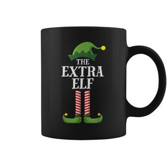 Extra Elf Matching Family Group Christmas Party Elf Coffee Mug - Monsterry UK