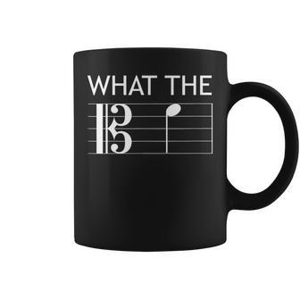 What The F Alto Clef For The Viola Player Coffee Mug | Mazezy