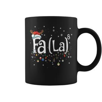 Fa La8 Christmas Santa Fa La Math Coffee Mug - Monsterry