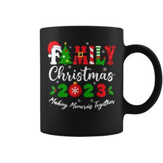 Family Christmas 2023 Making Memories Together Xmas Holiday Coffee Mug | Mazezy