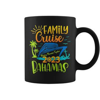 Family Cruise 2023 Bahamas Cruising Together Squad Matching Coffee Mug | Mazezy