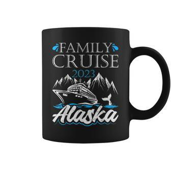 Family Cruise Alaska 2023 Matching Family Vacation Souvenir Coffee Mug - Seseable